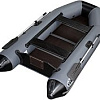 Моторная лодка Vivax Т280 с полом-книгой (без киля, серый/черный)