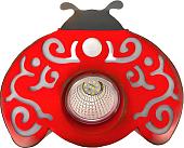 Садовый светильник-фигура Чудесный Сад Божья Коровка (красный)