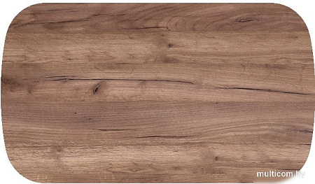 Столешница Millwood Закругленная 105x60x1.8 (дуб табачный Craft)