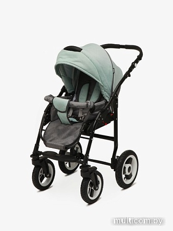 Универсальная коляска Rant Dream (3 в 1, 04 серый/мятный)