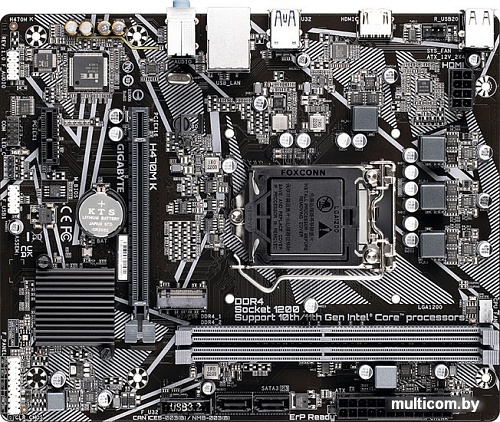 Материнская плата Gigabyte H470M K (rev. 1.0)