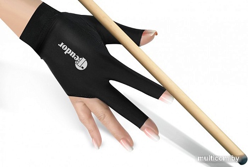 Перчатки для бильярда Feudor Pro Right 0804pr3R (XL, черный)