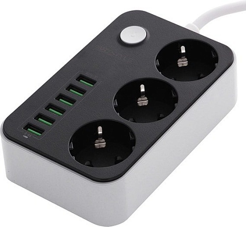 Сетевой фильтр ArtStyle CL-3631B (черный)