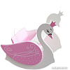 Стульчик для кукол Leader Toys Shining Crown для кормления Изящный лебедь 71220 (розовый)