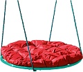 Подвесные качели M-Group Гнездо 1.2м 17039906 (красная подушка)