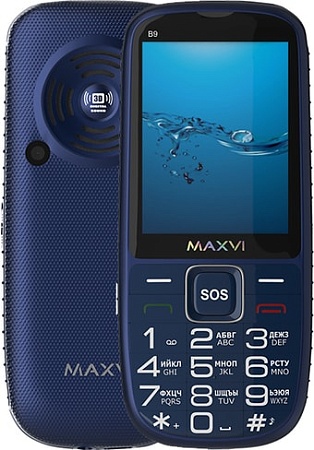 Мобильный телефон Maxvi B9 (синий)