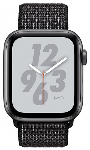 Часы Apple Watch Series 4 GPS 44mm Aluminum Case with Nike Sport Loop