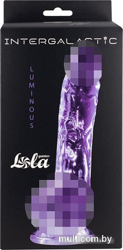 Фаллоимитатор Lola Games Intergalactic Luminous Pink 7086-02lola (фиолетовый)
