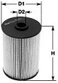 Clean filters MG1674