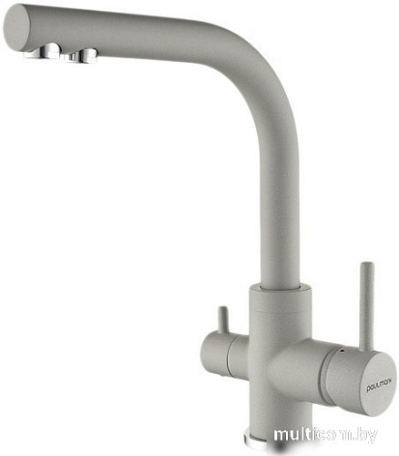 Смеситель Paulmark Essen ES213011-GRS (серый/серый дым)