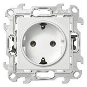 Розетка Simon 2420434-030 (белый)