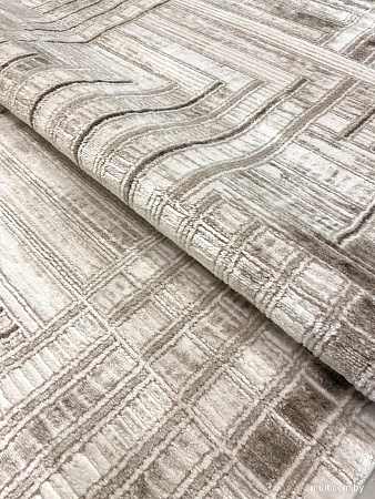 Ковер для жилой комнаты Safyun Eva LZ137-CREAM-BROWN (0.8x1.5)