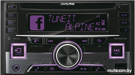 CD/MP3-магнитола Alpine CDE-W296BT