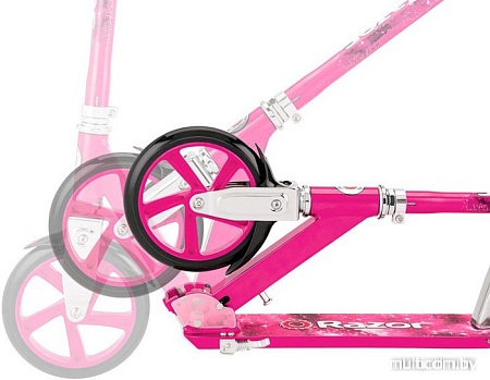 Самокат Razor A5 Lux (розовый)