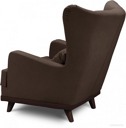 Интерьерное кресло Mio Tesoro Ритм (Velutto 23/шоколад)