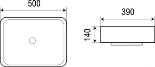 Умывальник WeltWasser Elbach 2195