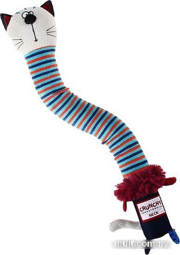 Игрушка для собак GiGwi Кот с пищалкой 75413