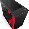 Корпус NZXT H400i (черный/красный)