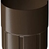 Кровля Docke Stal Premium Муфта соединительная D90 (каштан 8017)