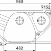 Кухонная мойка Franke Antea AZG 661-E (графит)