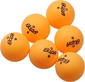 Мяч для настольного тенниса Ekipa EP02 (1 звезда, 6 шт)