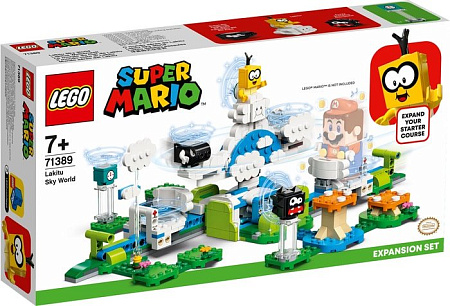 Конструктор LEGO Super Mario 71389 Небесный мир лакиту. Дополнительный набор