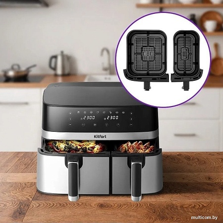 Аэрогриль (аэрофритюрница) Kitfort KT-2261