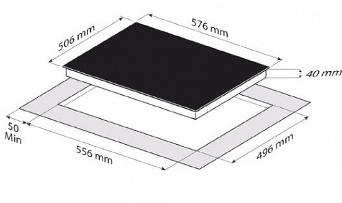 Варочная панель Korting HK 62001 B