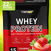 Протеин сывороточный (изолят) 1WIN Whey Protein (клубника, 450г)