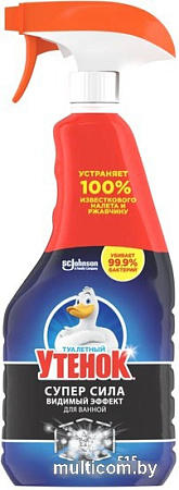 Средство для ванны Туалетный Утенок Суперсила Видимый эффект для ванной 515 мл
