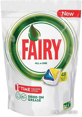 Таблетки для посудомоечной машины Fairy Original Lemon All in 1 (48 шт)