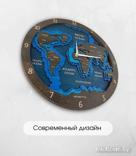 Настенные часы Woodary 2054