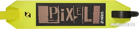 Самокат Novatrack Pixel Pro BL 110A.PIXEL.LM20 (черный/лайм)