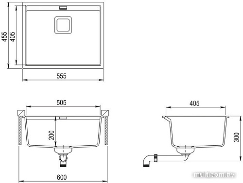 Кухонная мойка Aquasanita Delicia SQD100AW (silica 111)