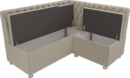 Угловой диван Mebelico Мирта 107594 (правый, бежевый)