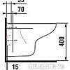 Унитаз Jika Olymp без крышки [8.2061.1.000.000.1]