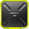 Внешний жесткий диск A-Data SD700 512GB (черный/желтый) [ASD700-512GU3-CYL]