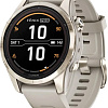 Умные часы Garmin Fenix 7S Pro Sapphire Solar (мягкое золото/песок)