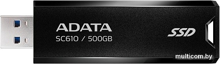 Внешний накопитель ADATA SC610 500GB SC610-500G-CBK/RD