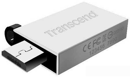 USB Flash Transcend JetFlash 380S 16GB Silver (TS16GJF380S)