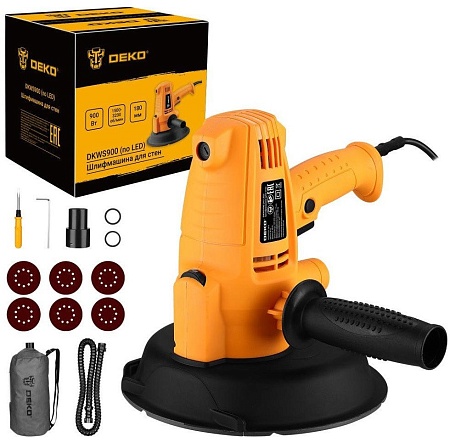 Шлифмашина для стен и потолков Deko DKWS900 083-1035