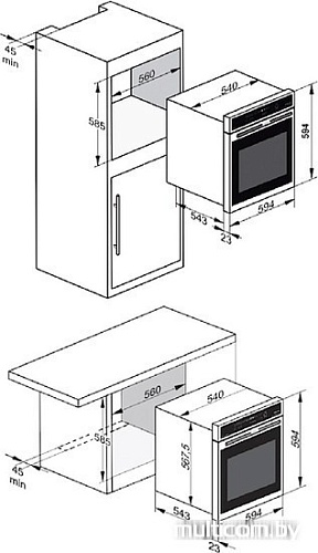 Духовой шкаф Kaiser EH 6365 W