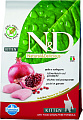 Сухой корм для кошек Farmina N&D Grain Free Cat Chicken & Pomegranate Kitten 1.5 кг