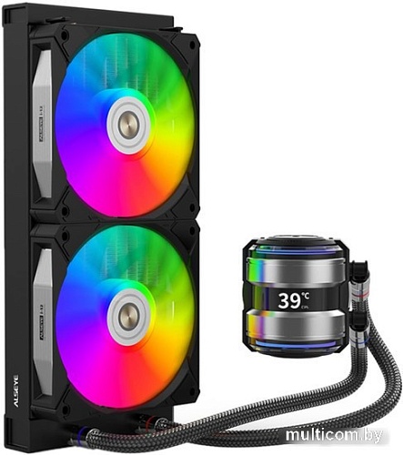 Жидкостное охлаждение для процессора ALSEYE i240-B