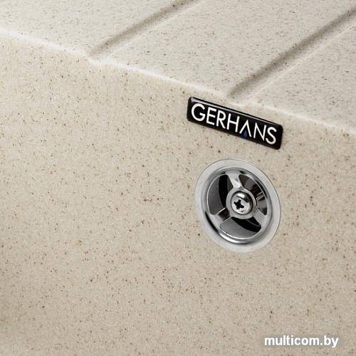 Кухонная мойка Gerhans B20 (бежевый)
