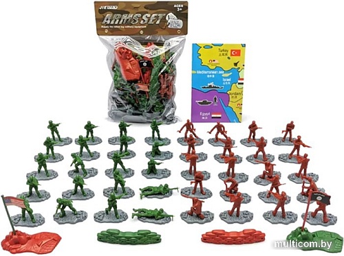 Набор солдатиков Наша Игрушка Военный JL668-47 (87 пр.)