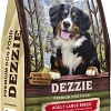 Сухой корм для собак Dezzie Adult Dog Large Breed (для взрослых крупных пород с курицей и говядиной) 3 кг