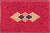 Придверный коврик SunStep Spongy 45х75 ромбы 38-465 (красный)