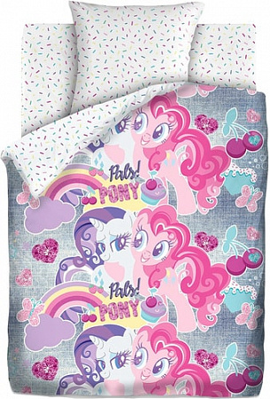 Постельное белье Непоседа My Little Pony 512423 (1.5-спальный, наволочка 70x70)