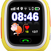 Умные часы Smart Baby Watch Q80 (желтый/оранжевый)